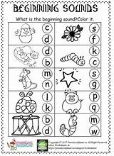 Beginning Sound Worksheet Worksheets Sounds Kindergarten Initial Preschoolplanet Phonics Letter Printable Alphabet Color Kids Assessment Find Printables sketch template