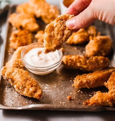 healthy baked chicken tenders recipe moms collab