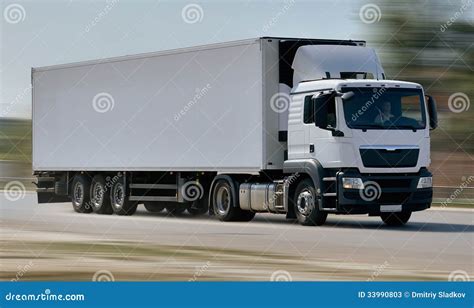 cargo truck stock  image