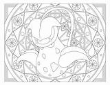 Mandala Victreebel Coloriage Gratuitement Raskrasil Windingpathsart sketch template