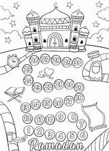 Ramadan Coloring Pages Kids Print Device Children sketch template