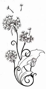 Dandelion Coloriage Phalle Niki Nadruki Metacharis Embroidery Colorier Imprimer Swojej sketch template