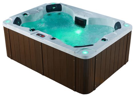 Halifax Se 22 Jet 4 Person Hot Tub With Led Lighting And