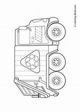 Truck Coloring Garbage Pages Kids Printable Transportation Colouring Party Trash Birthday Ausmalbilder Zum Ausmalen Müll Müllwagen Parties Sheets 3rd Coloriage sketch template