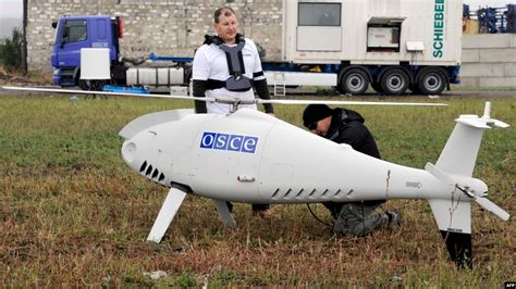 osce missions drone shot   spotting russian missile system  eastern ukraine