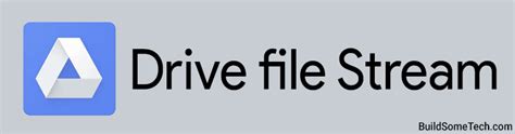 google drive file stream     install