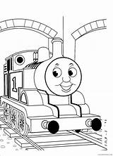 Coloring4free Thomas Coloring Friends Pages Train sketch template