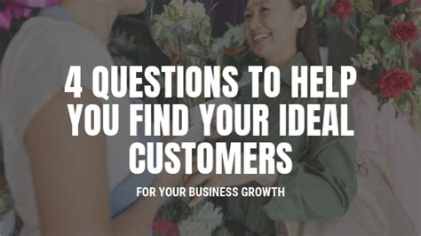 questions    find  ideal customers