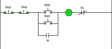 start stop station wiring diagram parallel