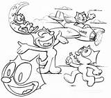 Felix Cat Coloring Pages Draw Getcolorings sketch template