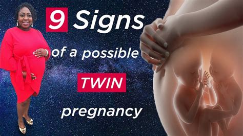 9 signs of a possible twin pregnancy sings you are having twins youtube