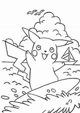 Pikachu Surfando Picachu Surfers Subway Tudodesenhos sketch template