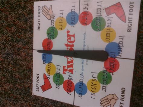 board   twister game  literacy classroom inspiration