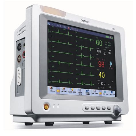 monitor de paciente multiparametrico de  comen  bateria li ion incluida touch screen