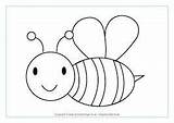 Colouring Bees Minibeast Outline Minibeasts Drawings Buzzy Activityvillage sketch template