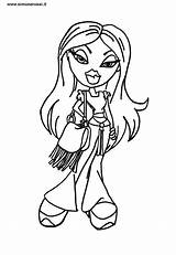 Bratz Coloring Pages Printable Girls sketch template