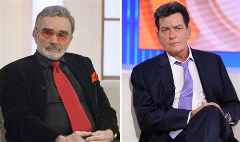 hollywood actor burt reynolds discusses charlie sheen s hiv diagnosis