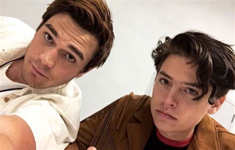 kj apa and cole sprouse are feuding online girlfriend