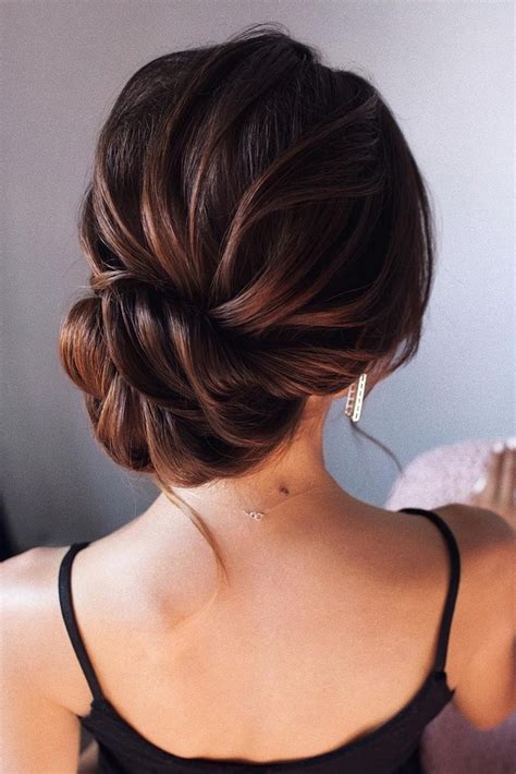 stunning  bun updo wedding hairstyles