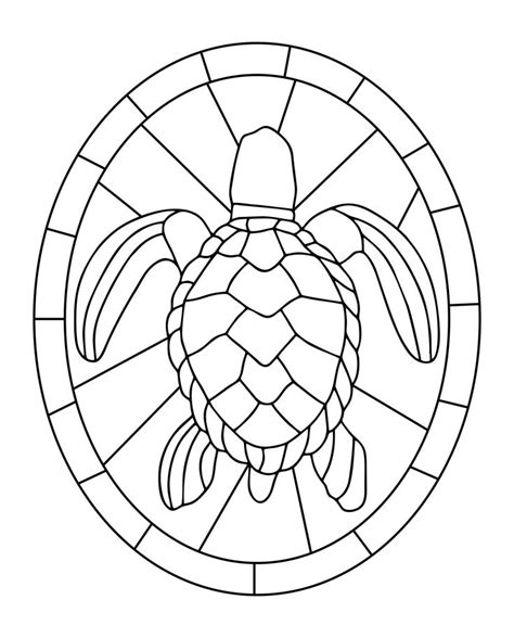 turtle stained glass patterns   stained glass patterns