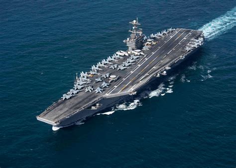 america    aircraft carriers   navy fears  shortage  national