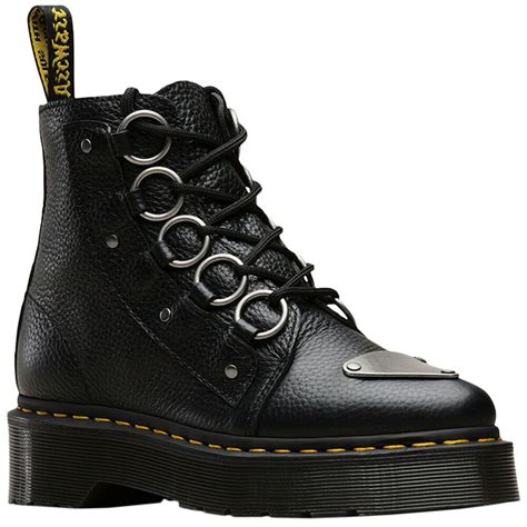 drmartens farylle leather casual ankle lace ups womens boots drmartens combatboots womens