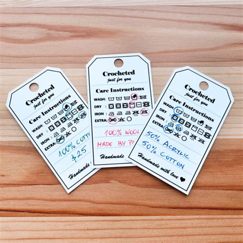 printable tags  crocheters  knitters nightly crafter shop