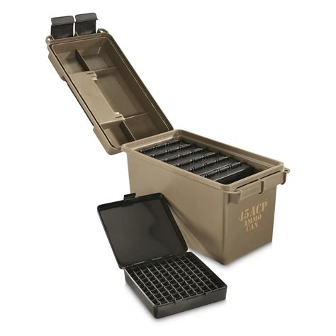 ammo   acp caliber   ammo boxes holds  rounds  ammo boxes cans