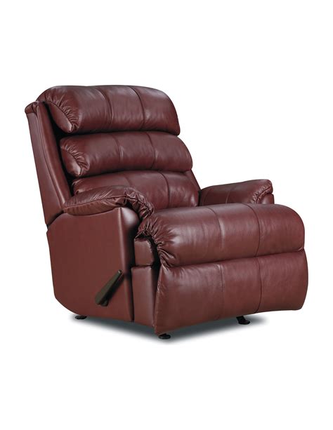 lane furniture revive leather rocker recliner  power recline home furniture living