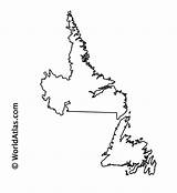 Newfoundland Atlas sketch template