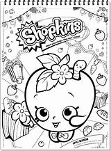Coloring Shopkins Pages Kids Fun Kooky Blossom Apple Coloriage Book Cookie Pdf Printable Plus Google Twitter Pressy Miss sketch template