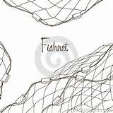 Fischernetz Hintergrund sketch template