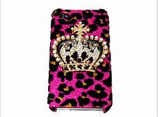 iphone 4 case iphone 4S case Bling Leopard Pink iphone by jason118