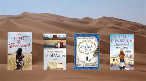book trail     travel books set   desert
