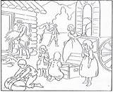Pioneer Mormon Lds Pioneers Coloringhome Activities sketch template