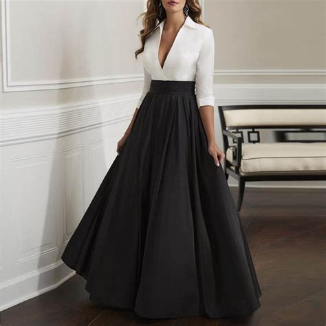 black satin maxi skirt for women a line floor length formal long skirt