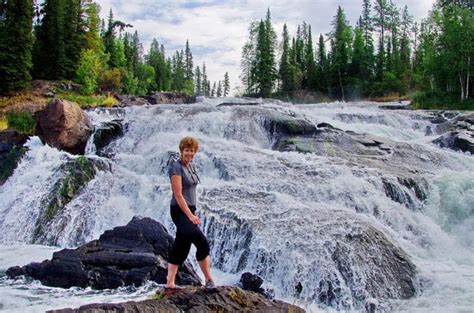 canoeing from the cameron river ramparts to yellowknife