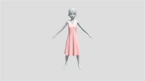 dress download free 3d model by neutralize [5cf3c43] sketchfab