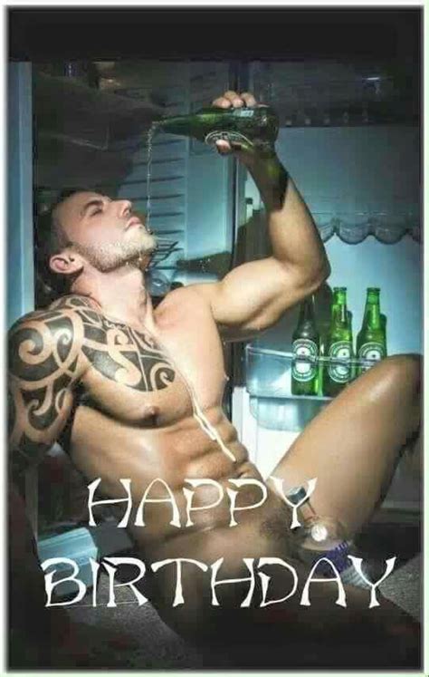 Sexy men happy birthday