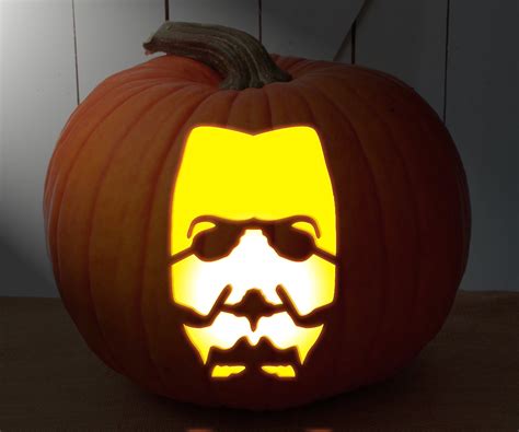 mylar halloween stencil michael myers  pumpkin carving etsy