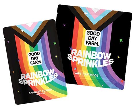 review good day farms rainbow sprinkles strain celebrates pride month