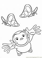 Curious George Pages Coloring Printable Face Getcolorings sketch template