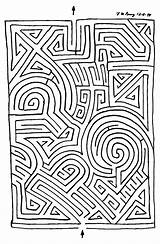 Maze Mazes Adults Perez sketch template