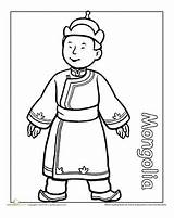 Coloring Pages Multicultural Mongolia Mongolian Children Traditional Around Worksheet Colouring Kids Education Worksheets People Sheets Clothing Color Dress Detailed Peru sketch template