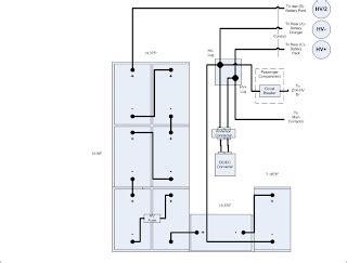 electric vehicle conversion electro battery layout wiring