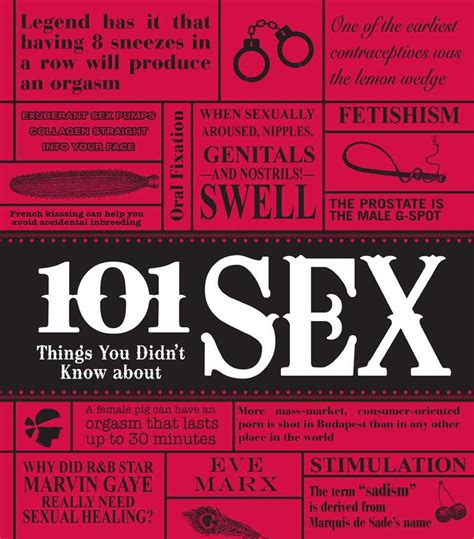 Read 101 Things You Didn T Know About Sex Online By Eve Marx Books