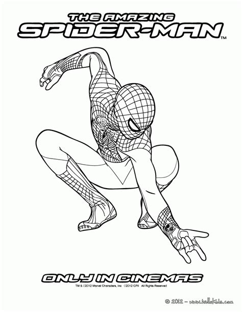 amazing spider man coloring pages coloring home