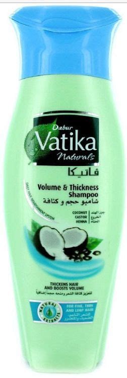 Dabur Vatika Volume And Thickness Shampoo Hair Thickening Hair Health