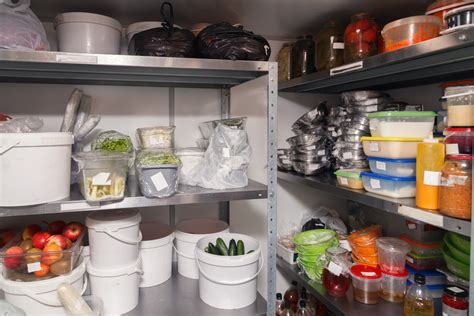 comment organiser le stockage des denrees alimentaires dans une chambre froide