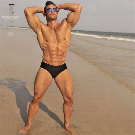 Pin By Steven A On Anthony Catanzaro Male Physique Mens Swimwear